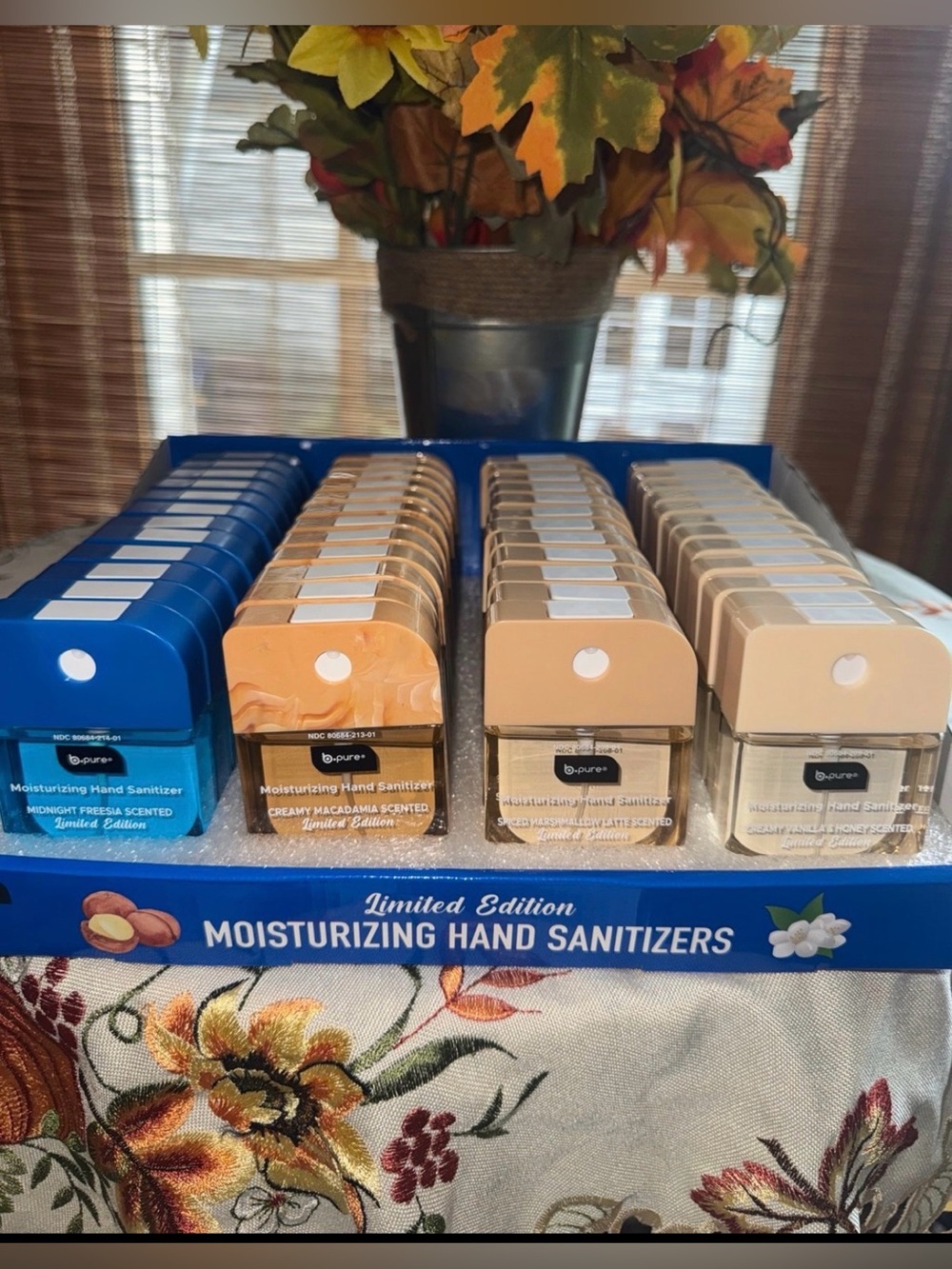 b.pure Moisturizing Hand Sanitizer Limited Edition 48 ct. In 4 scents